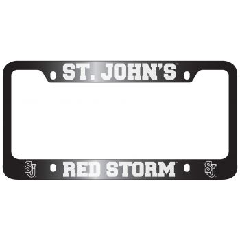 Stainless Steel License Plate Frame - St. John's University