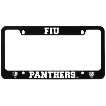 Stainless Steel License Plate Frame - FIU Panthers