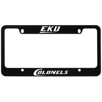 Stainless Steel License Plate Frame - Eastern Kentucky Colonels