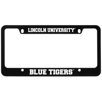 Stainless Steel License Plate Frame - Lincoln University Tigers