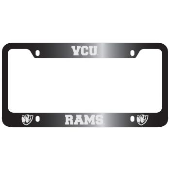 Stainless Steel License Plate Frame - VCU Rams