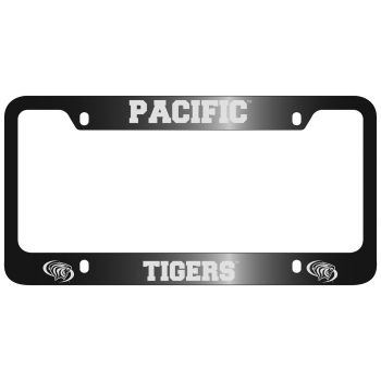 Stainless Steel License Plate Frame - Pacific Tigers