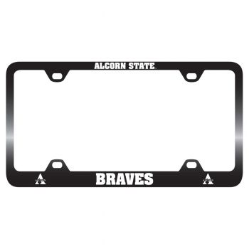 Stainless Steel License Plate Frame - Alcorn State Braves
