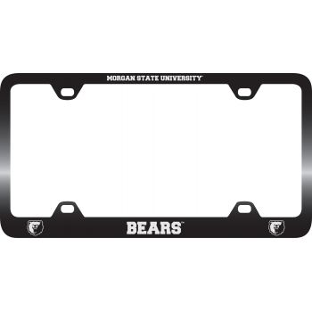 Stainless Steel License Plate Frame - Morgan State Bears