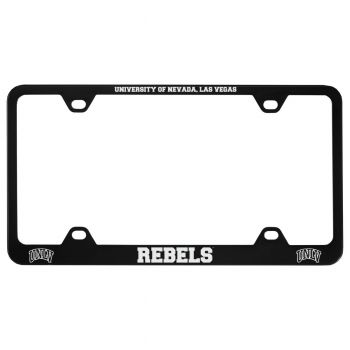 Stainless Steel License Plate Frame - UNLV Rebels