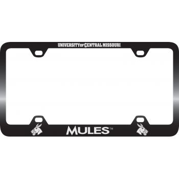 Stainless Steel License Plate Frame - UCM Mules