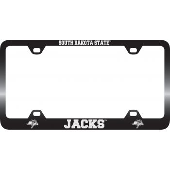 Stainless Steel License Plate Frame - South Dakota State Jackrabbits