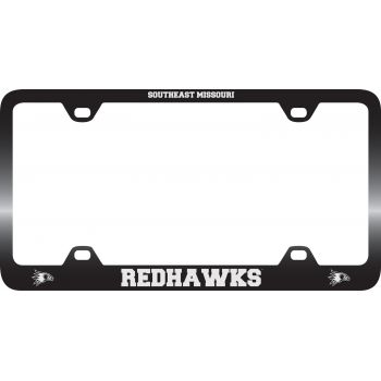 Stainless Steel License Plate Frame - SEASTMO Red Hawks