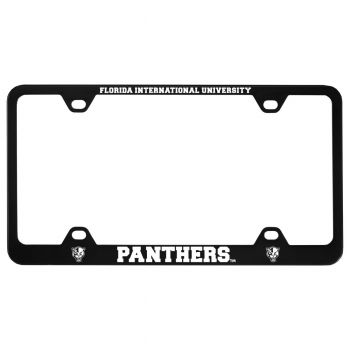 Stainless Steel License Plate Frame - FIU Panthers