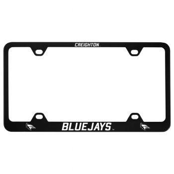 Stainless Steel License Plate Frame - Creighton Blue Jays