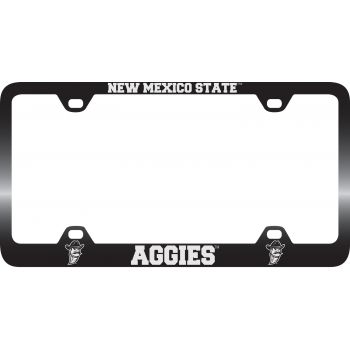 Stainless Steel License Plate Frame - NMSU Aggies