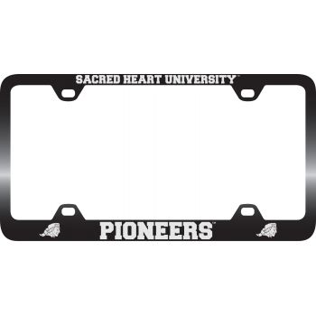 Stainless Steel License Plate Frame - Sacred Heart Pioneers