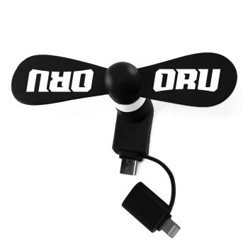 Cell Phone Fan USB and Lightning Compatible - Oral Roberts Golden Eagles