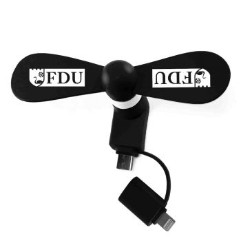 Cell Phone Fan USB and Lightning Compatible - Farleigh Dickinson Knights