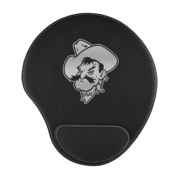 Mouse Pad with Wrist Rest - Oklahoma State Bobcats