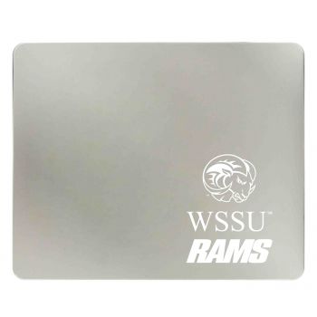 Ultra Thin Aluminum Mouse Pad - Winston-Salem State University 
