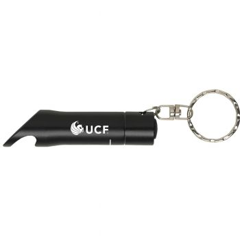 Keychain Bottle Opener & Flashlight - UCF Knights