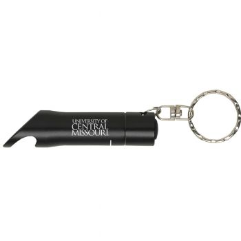 Keychain Bottle Opener & Flashlight - UCM Mules