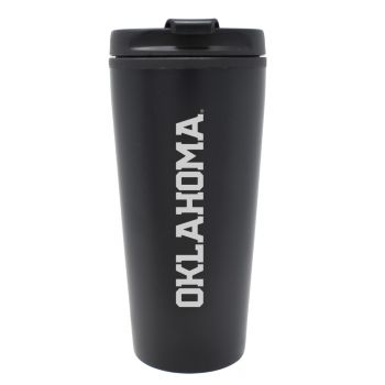 16 oz Insulated Tumbler with Lid - Oklahoma Sooners
