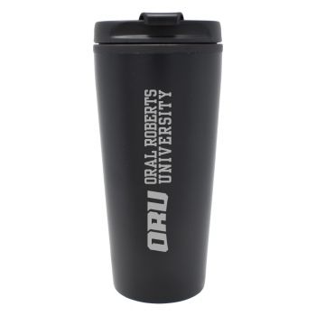 16 oz Insulated Tumbler with Lid - Oral Roberts Golden Eagles