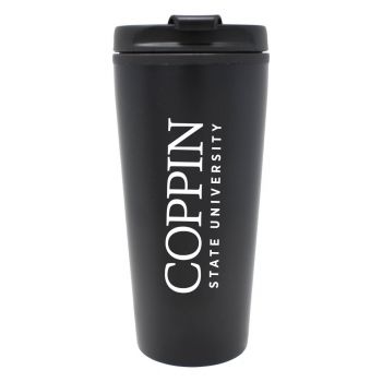 16 oz Insulated Tumbler with Lid - Coppin State Eagles