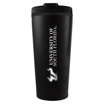 16 oz Insulated Tumbler with Lid - South Florida Bulls