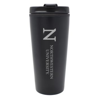 16 oz Insulated Tumbler with Lid - Northwestern Wildcats