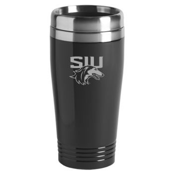 16 oz Stainless Steel Insulated Tumbler - Southern Illinois Salukis