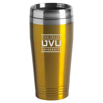 16 oz Stainless Steel Insulated Tumbler - UVU Wolverines