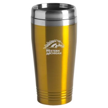 16 oz Stainless Steel Insulated Tumbler - Western Michigan Broncos