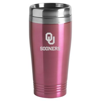 16 oz Stainless Steel Insulated Tumbler - Oklahoma Sooners