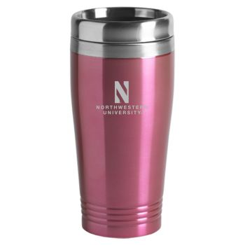 16 oz Stainless Steel Insulated Tumbler - Northwestern Wildcats