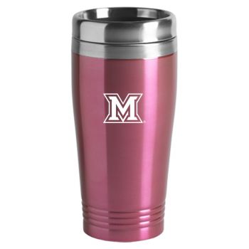 16 oz Stainless Steel Insulated Tumbler - Miami RedHawks