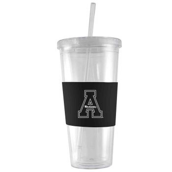 24 oz. Acrylic Tumbler with Silicone Sleeve - Appalachian State Mountaineers