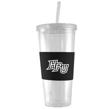 24 oz. Acrylic Tumbler with Silicone Sleeve - High Point Panthers