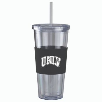 24 oz. Acrylic Tumbler with Silicone Sleeve - UNLV Rebels