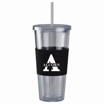 24 oz. Acrylic Tumbler with Silicone Sleeve - Alcorn State Braves