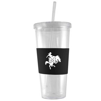 24 oz. Acrylic Tumbler with Silicone Sleeve - McNeese State Cowboys