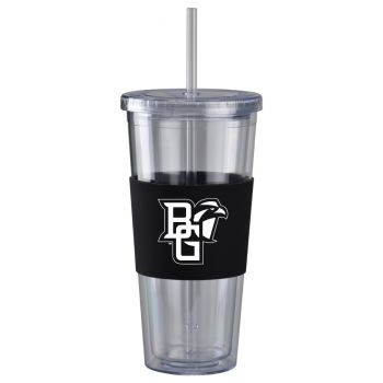 24 oz. Acrylic Tumbler with Silicone Sleeve - Bowling Green State Falcons