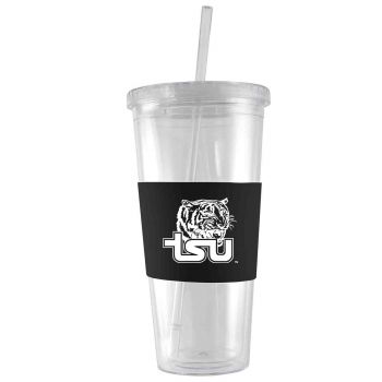 24 oz. Acrylic Tumbler with Silicone Sleeve - Tennessee State Tigers