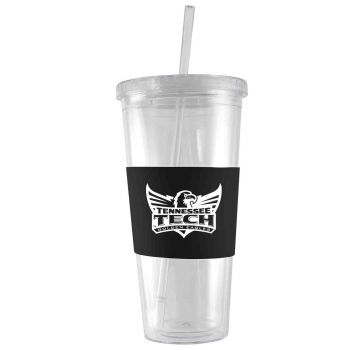 24 oz. Acrylic Tumbler with Silicone Sleeve - Tennessee Tech Eagles