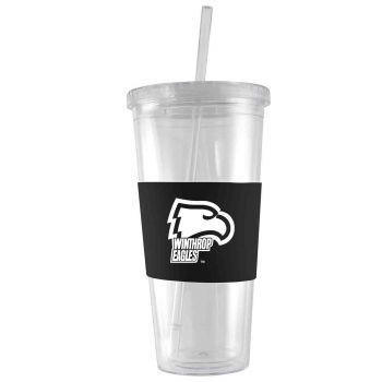 24 oz. Acrylic Tumbler with Silicone Sleeve - Winthrop Eagles