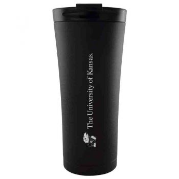 18 oz Vacuum Insulated Tumbler Mug - Kansas Jayhawks