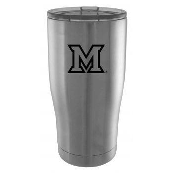 16 oz Double Walled Vacuum Insulated Tumbler - Miami RedHawks