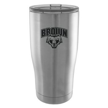 16 oz Double Walled Vacuum Insulated Tumbler - Brown Bears
