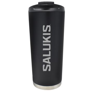 16 oz Vacuum Insulated Tumbler with Lid - Southern Illinois Salukis