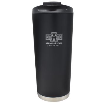16 oz Vacuum Insulated Tumbler with Lid - Arkansas State Red Wolves