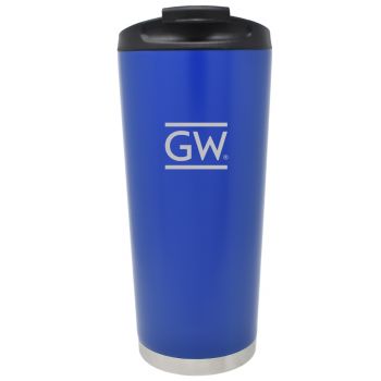 16 oz Vacuum Insulated Tumbler with Lid - GWU Colonials