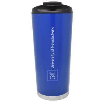 16 oz Vacuum Insulated Tumbler with Lid - Nevada Wolf Pack