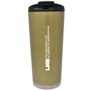 16 oz Vacuum Insulated Tumbler with Lid - UAB Blazers